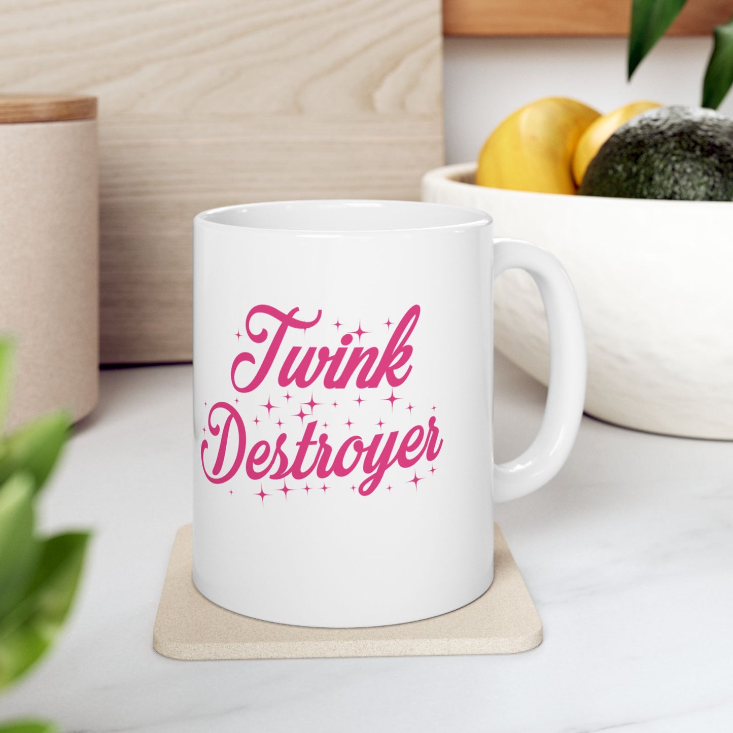 WOMEN AGAINST TWINKS PODCAST MUG